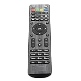 Ashley GAO Universal-Fernbedienung für Mag254 Mag250 ABS Kunststoff Ersatz TV Box Fernbedienung für Set-Top-Box