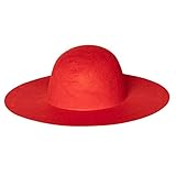 Boland Schlapphut Rot Einheitsgröß