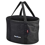 KlickFix Fahrradkorb Shopper, Schwarz, 29 x 38 x 25cm, 0300S