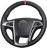 LJQJYFC Lenkradbezug, für Buick Lacrosse 2010-2012 2013 Regal 2011-2013, Weiß