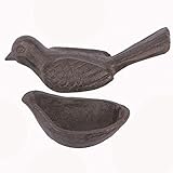 JYHF Ornaments Europe Schlüsselkasten, Ornamente, kreativer Schmuck, Ornamente, Gusseisen, dreidimensionale Modellierung, Vogelschlüsselbox (13 x 6 x 8 cm)