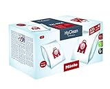 Miele Original Zubehör FJM XXL HyClean 3D Staubbeutel / filtert mehr als 99,9 prozent aller Feinstaubpartikel / 16 Staubbeutel, 4 Motorschutzfilter, 4 Abluftfilter / für Staubsauger / R