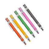 CJBIN Touchpen, 5 Stück Handystifte Touch 2 in 1 Stylus Kugelschreiber mit Touchpen Screen Eingabestift Multifunktionaler Tablet Stift für iPad iPhone Kindle Notiz Tab Schreibwaren usw (5 Farben)