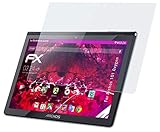 atFolix Glasfolie kompatibel mit Archos 101 Oxygen Panzerfolie, 9H Hybrid-Glass FX Schutzpanzer F