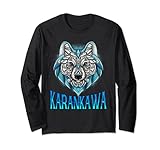 Karankawa Wolf Spirit Tier Indianer Karankawa Herit Lang