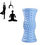 LahAd Faszienrolle WirbelsäUle Massageroller Pilates Rolle Faszienrolle Set Faszienrolle RüCken Faszienrolle Nacken Schaumstoffrolle Pro FitnessgeräTe Blue,16