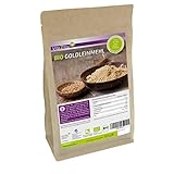 Goldleinmehl Bio 1000g - Glutenfrei - Mehlersatz - wenig Kohlenhydrate - hoher Proteingehalt - im Zippbeutel - Premium Q