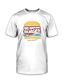 net-shirts Big Kahuna Burger T-Shirt Fiction Quentin Pulp Tarantino, Größe L, Weiß