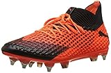 Puma Herren Future 2.1 Netfit MX SG Fußballschuhe, Schwarz Black-Shocking Orange 03, 42 EU