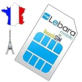 Frankreich bis 100 GB Prepaid SIM-Karte Lebara von b