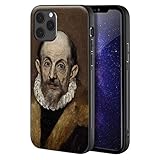 Berkin Arts EL Greco für iPhone 12/iPhone 12 Pro Hülle/Kunst Handyhülle/Giclée UV Druck auf der Telefonabdeckung(Hafenrät von An Old Man)