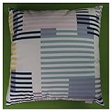 Esprit Kissenhülle Kissenbezug Dekokissen Geschenkidee 45 x 45 cm beige -b