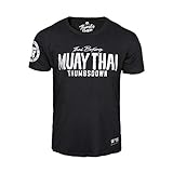 Thumbs Down Muay Thai T-Shirt. Thai Boxing. MMA. Kampfkünste. Gym. Training. Martial Arts. Casual (Größe XXLarge)