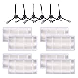 KEEPOW 14 Zubehör Ersatz für Robot Medion MD16192, MD18500, MD18501, MD18600 8 Filter 6 Seitenbü