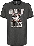 47 Brand Anaheim Ducks Belridge Ringer NHL T-Shirt Grau, M