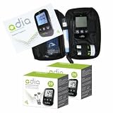 Adia Diabetes-Starter-Set inkl. Blutzuckermessgerät (mmol) mit 110 Blutzuckerteststreifen, Stechhilfe und Lanzetten  Einfache Selbstkontrolle bei Diabetes!
