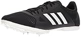 adidas Adizero Md Running Shoe, Core Black, FTWR White, Hi-Res Orange s, 8 M US