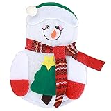Besteckhalter Weihnachten Deko Weihnachtsmann Besteckhalter Tasche Weihnachtsdeko Besteckhalter Beutel Taschen Tischdeko Weihnachtsdeko Besteck-Sets Party-Deko Tischdek