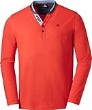LERROS Serafino-Langarmshirt, aus Reiner Baumwolle, farbsattes Oberteil für Männer, formstabiles & weiches Jersey-Gewebe, Regular fit, Gr. M - 3XL