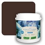 Natura Tassili® Farbe Schokoladenbraun (RAL Classic 8017), für Innen- und Außenbereich, matt, 2,5