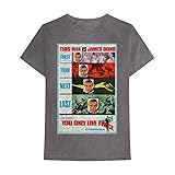 James Bond 007 You Only Live Twice offiziell Männer T-Shirt Herren (Small)