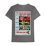 James Bond 007 You Only Live Twice offiziell Männer T-Shirt Herren (Small)