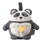 Tommee Tippee Grofriend, Wideraufladbare Einschlafhilfe für Babys, Spieluhr aus Plüsch, Berühigende Geräusche und Weißes Rauschen, CrySensor Technologie und Nachtlicht, Pip