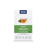 Alvito TeeZeit basischer Bio-Kräutertee, Basentee für Fasten- und Detoxkuren, Säure-Basen-Balance, 20 B