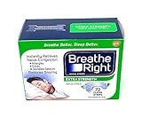 Breathe Right Nasal Strips - Extra Strength - CLEAR - 72 Clear Strip