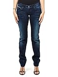 G-STAR RAW Damen Attacc Mid Straight Jeans, Blau (dk Aged 6160-89), 27W / 32L