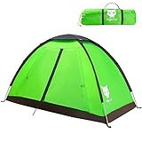 Night Cat Campingzelt für 1 2 Person Mann wasserdichte Rucksackzelte Einfache Einrichtung Leichtgewichtig für Wanderungen im H