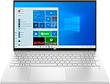 HP Pavilion x360 15-er0055ng (15,6 Zoll / Full HD IPS Touch) 2in1 Convertible Laptop (Intel Core i5-1135G7, 8GB DDR4 RAM, 512GB SSD, Intel Iris Xe Grafik, Windows 10, QWERTZ) silb
