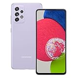 Samsung Galaxy A52s 5G Smartphone ohne Vertrag 6.5 Zoll Infinity-O FHD+ Display 128 GB Speicher 4.500 mAh Akku und Super-Schnellladefunktion Violet 30 Monate Herstellergarantie [Exklusiv bei Amazon]