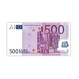 Litfax GmbH 500€ Euroschein/Spielgeld ca. 120x61 mm, je Pack. 25 Stück (1 PG)