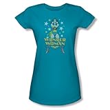 Wonder Woman - Ein Wunder, junge Frauen T-Shirt in türkis, Large, T