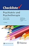 Checkliste Psychiatrie und Psychotherap