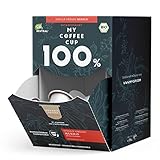 My Coffee Cup – MEGA BOX SINGLE ORIGIN MEXICO DECAF – BIO-KAFFEE I 100 Kaffeekapseln für Nespresso®³-Kapselmaschinen I Industriell kompostierbare Kaffeekapseln – 0% Alu I Nachhaltige Kaffeekap