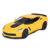 modellautos Auto, 1:24 2015 für Chevrolet für Corvette für Z06 Sportwagen statische sterente gegossene kraftfahrzeuge sammelbare Modell Auto descast Fahrzeug für Kinder Jungen mädchen Geschenk, YLLLL