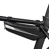 OIZEN Fahrradtasche Radtasche Fahrrad Oberrohrtasche Rahmentasche Rennrad Tasche Triangle Bike Bag for Frame(0,6L)