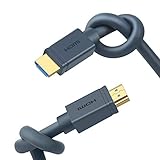 4K HDMI-Kabel 2Meter, Techrum 4K@60Hz Highspeed HDMI-2.0-Kabel 18Gbps kompatibel mit Ultra HD, 3D, Full HD, 1080p, HDR, ARC, PS4, Xbox, HDTV - B