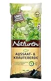 Substral Naturen Bio Aussaat-& Kräutererde, feine Spezialerde für Aussaaten, Pikieren und Stecklingsvermehrung, 20 L