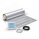 Fußbodenheizung Parkett/Laminat Komplett-Set AZ-150 touch / 1,5 m²
