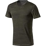 ENERGETICS Herren Tiger T-Shirt, Olive/Melange, XL