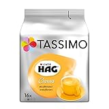 Tassimo Kapseln Café HAG, 80 Kaffeekapseln, 5er Pack, 5 x 16 Getränk