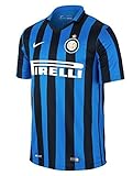 Nike Inter Mailand 2015/2016 - Offizielles Herren-T-Shirt, Schwarz/Blau/Weiß, Größe S