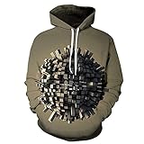 XDJSD Herren-Pullover, Herren-Kapuzenpullover, große Sweatshirts, Hoodies, modische Jacken, Herren-Bottom-Shirts, langärmelige T-S