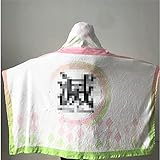 Jugendmantel Decke Cape Badetuch, FüR Demon Slayer Kanroji Mitsuri Kamado Nezuko Kochou Shinobu Tsuyuri Kanao, Pp Baumwolle + Flanell, 100 * 160 C