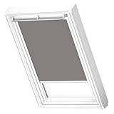 VELUX Original Verdunkelungsrollo (DKL), Weiße Seitenschienen, MK06, G