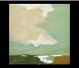 Fototapete, GRÜNBRAUNES ÖLGEMÄLDE, fototapete 3d effekt, Vlies Tapete Wandtapeten Wohnzimmer Schlafzimmer Moderne Wandbilder200x150 cm -4 p