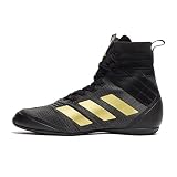 adidas Herren Speedex 18 Boxschuhe, Schwarz (Schwarz/Gold Schwarz/Gold), 46 2/3 EU